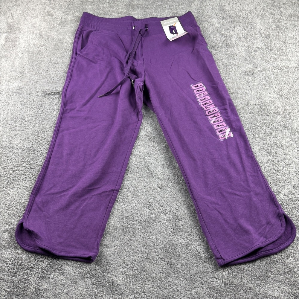 Eddie‎ Bauer French Terri Capri Womens Small Wineberry  Purple